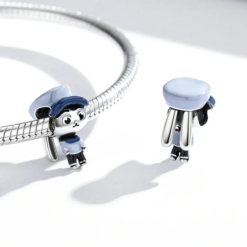 (kép) PANDORA típusú Nyuszi tiszt Charm - SCC1960 - Megtekintés 4
