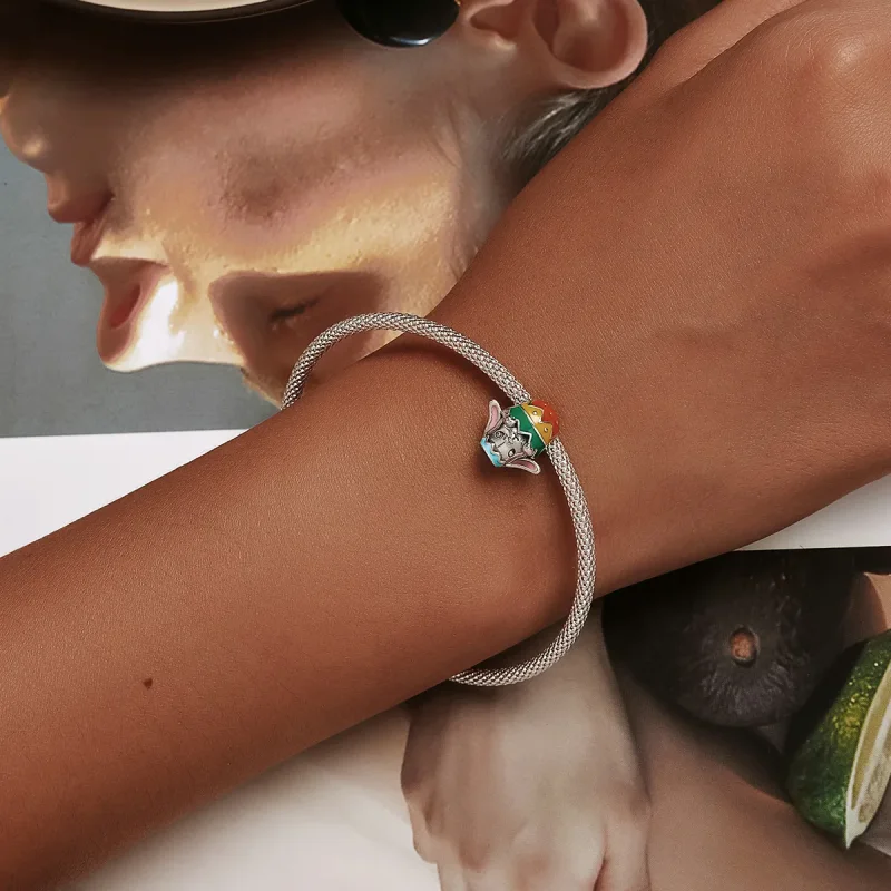 (kép) PANDORA típusú Nyuszi tojás Charm - SCC2117 - Megtekintés 6