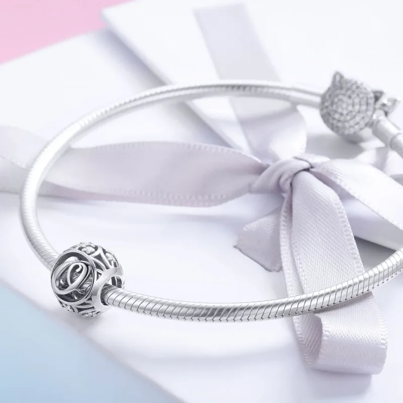 (kép) PANDORA típusú O-betű Charm - SCC738-O - Megtekintés 4