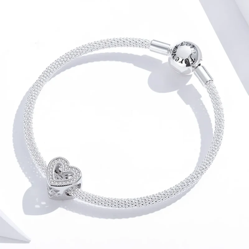 (kép) PANDORA típusú Okos szerelem Charm - BSC213 - Megtekintés 2