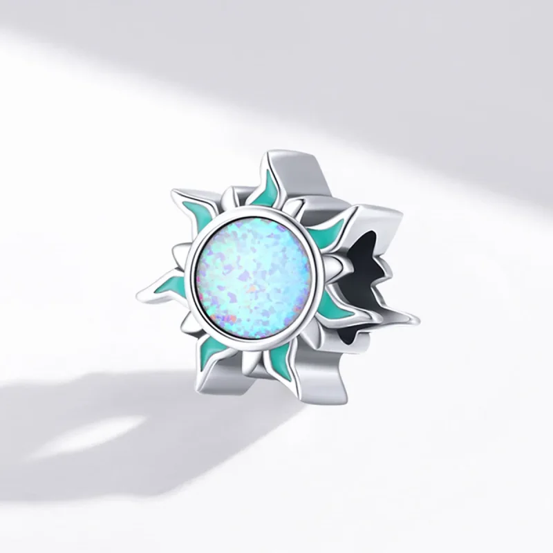 (kép) PANDORA típusú Opál kis nap Charm - BSC509 - Megtekintés 2