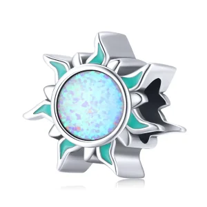 (kép) PANDORA típusú Opál kis nap Charm - BSC509