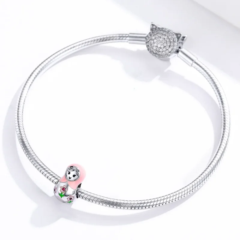 (kép) PANDORA típusú orosz babák charm - SCC1435 - Megtekintés 3