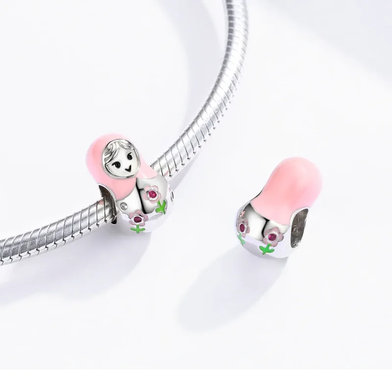 (kép) PANDORA típusú orosz babák charm - SCC1435 - Megtekintés 4