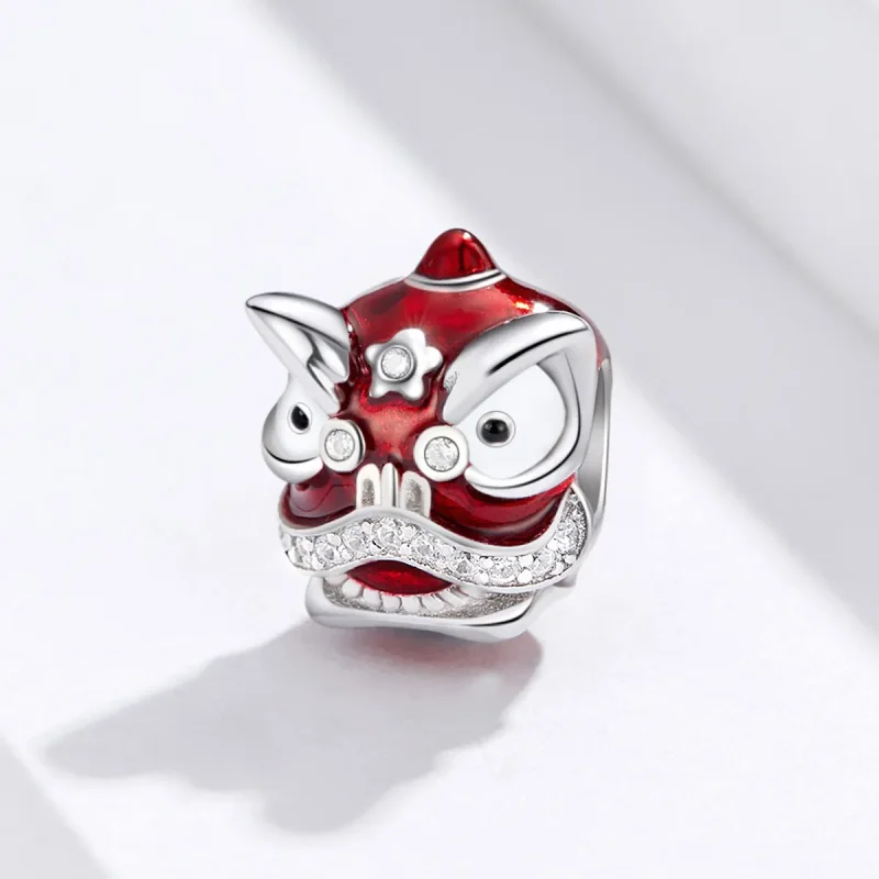 (kép) PANDORA típusú oroszlántánc charm - BSC086 - Megtekintés 2