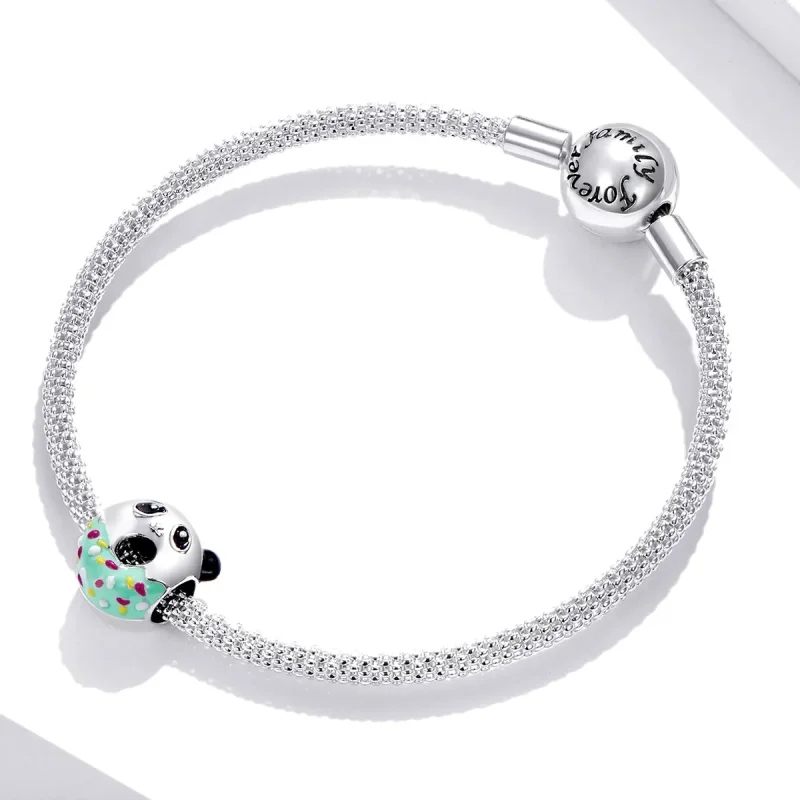 (kép) PANDORA típusú Panda fánk Charm - SCC1875 - Megtekintés 3