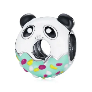 (kép) PANDORA típusú Panda fánk Charm - SCC1875