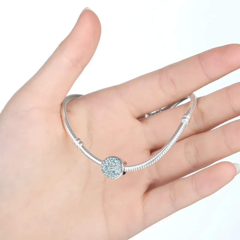(kép) PANDORA típusú pavé charm - SCC009 - Megtekintés 2