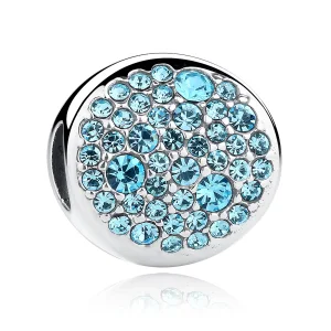 (kép) PANDORA típusú pavé charm - SCC009