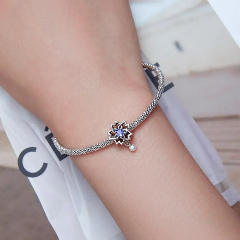 (kép) PANDORA típusú Pearl Streamer Charm - BSC637 - Megtekintés 4