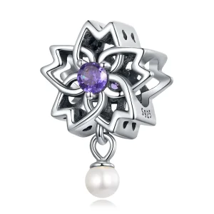 (kép) PANDORA típusú Pearl Streamer Charm - BSC637
