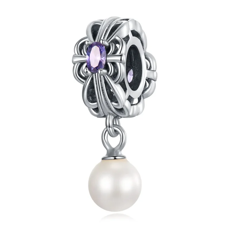 (kép) PANDORA típusú Pearl Streamer Charm - BSC638