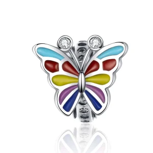 PANDORA típusú pillangó charm - SCC1195 (kép) PANDORA típusú pillangó charm - SCC1195