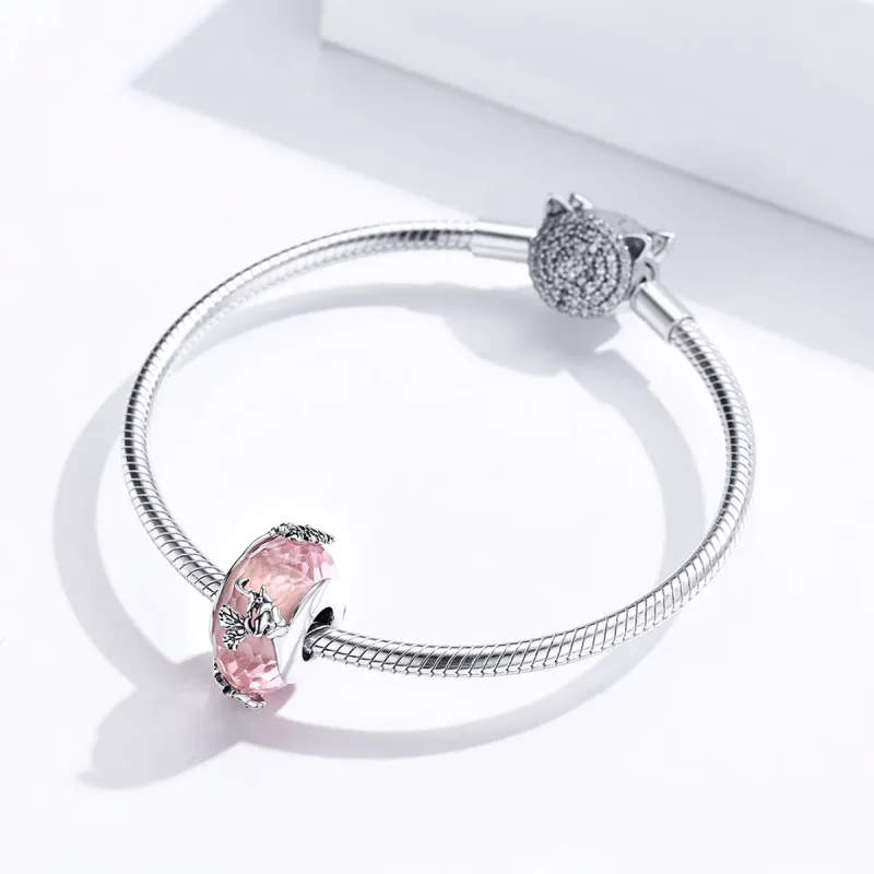 (kép) PANDORA típusú pillangó charm - SCC1285 - Megtekintés 3