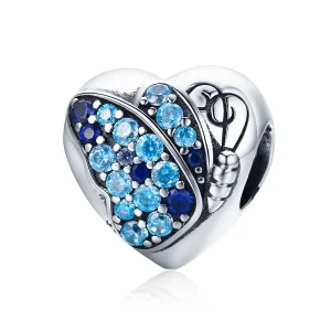 (kép) PANDORA típusú pillangó szeretete charm - SCC653