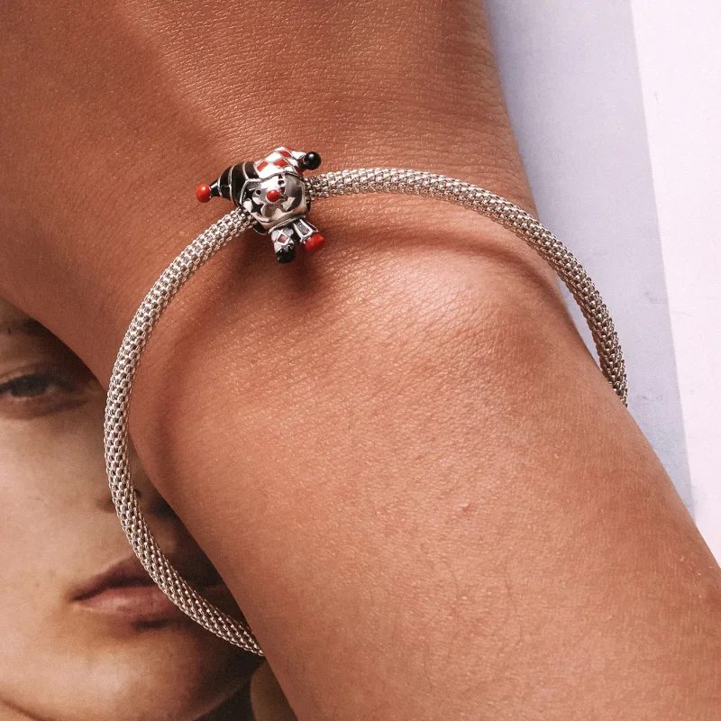 (kép) PANDORA típusú Póker bohóc Charm - SCC2237 - Megtekintés 6