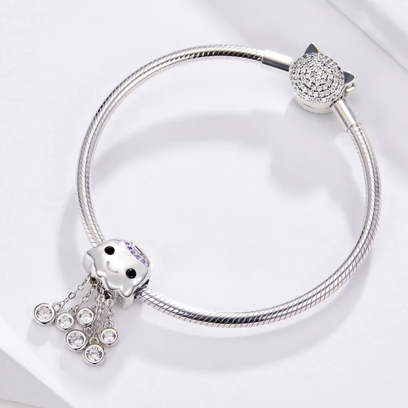 (kép) PANDORA típusú polip charm - BSC081 - Megtekintés 4