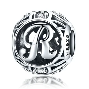 (kép) PANDORA típusú R-betű Charm - SCC738-R