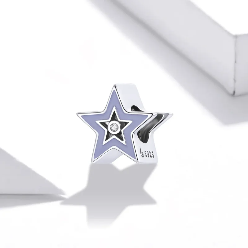 (kép) PANDORA típusú Ragyogó csillag Charm - BSC459 - Megtekintés 2