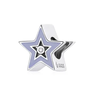 (kép) PANDORA típusú Ragyogó csillag Charm - BSC459