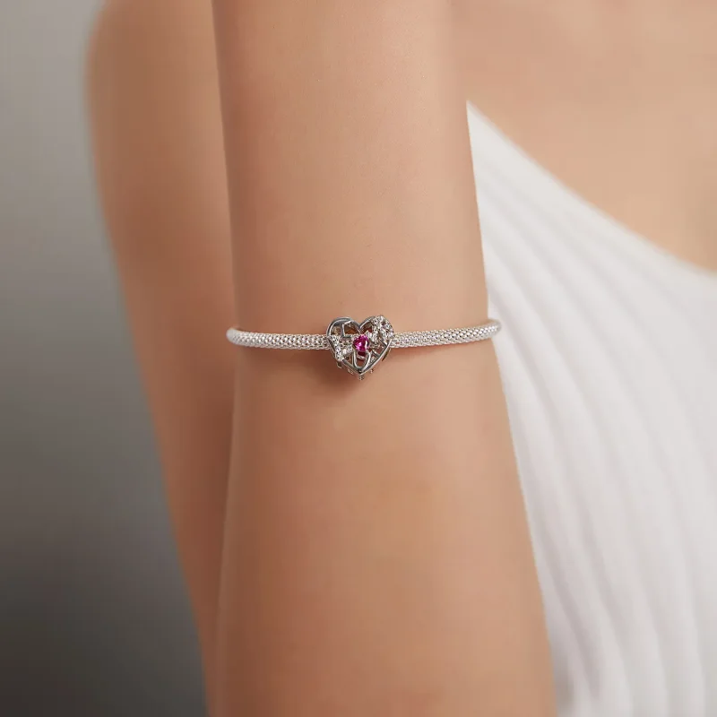 (kép) PANDORA típusú Ragyogj a szerelemben Charm - BSC479 - Megtekintés 5
