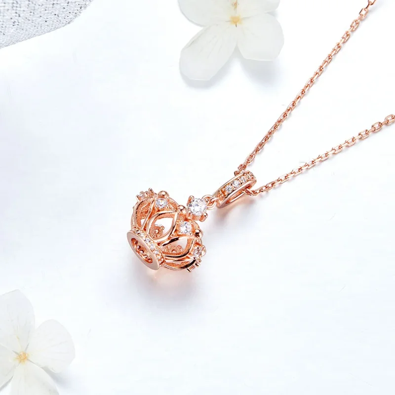 (kép) PANDORA típusú regal crown függő charm - SCC1121 - Megtekintés 5