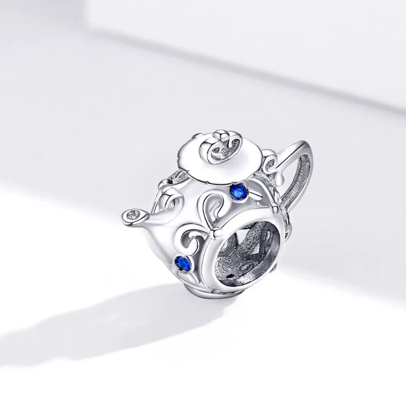 (kép) PANDORA típusú üreges teáskanna charm - BSC274 - Megtekintés 2