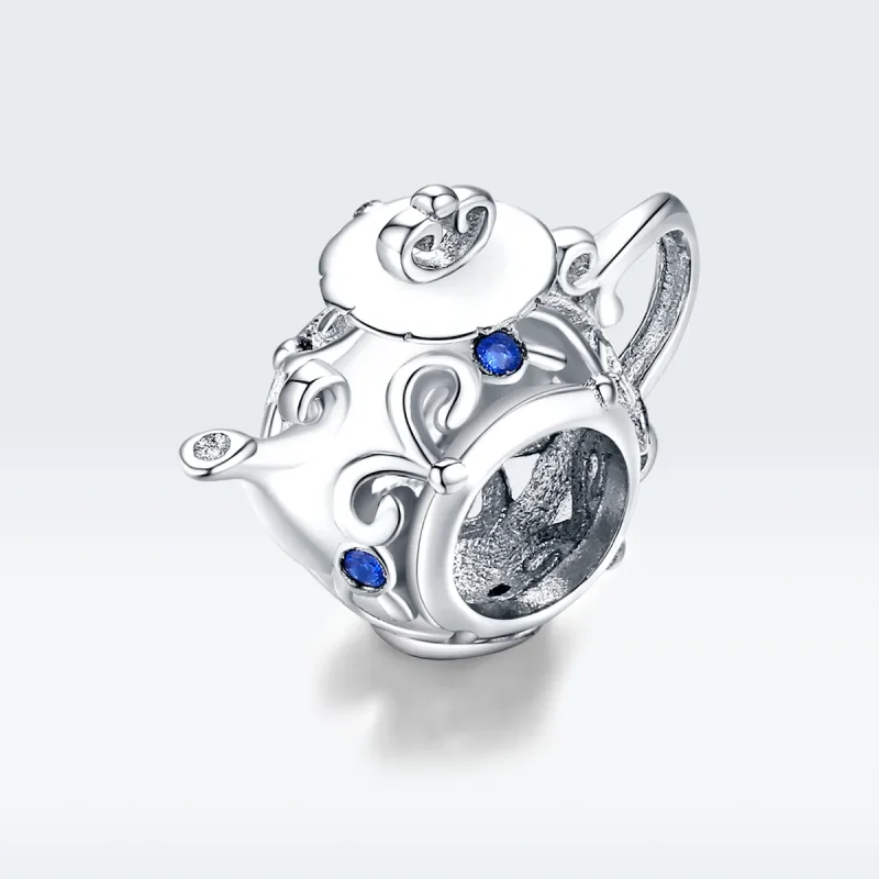 (kép) PANDORA típusú üreges teáskanna charm - BSC274 - Megtekintés 5