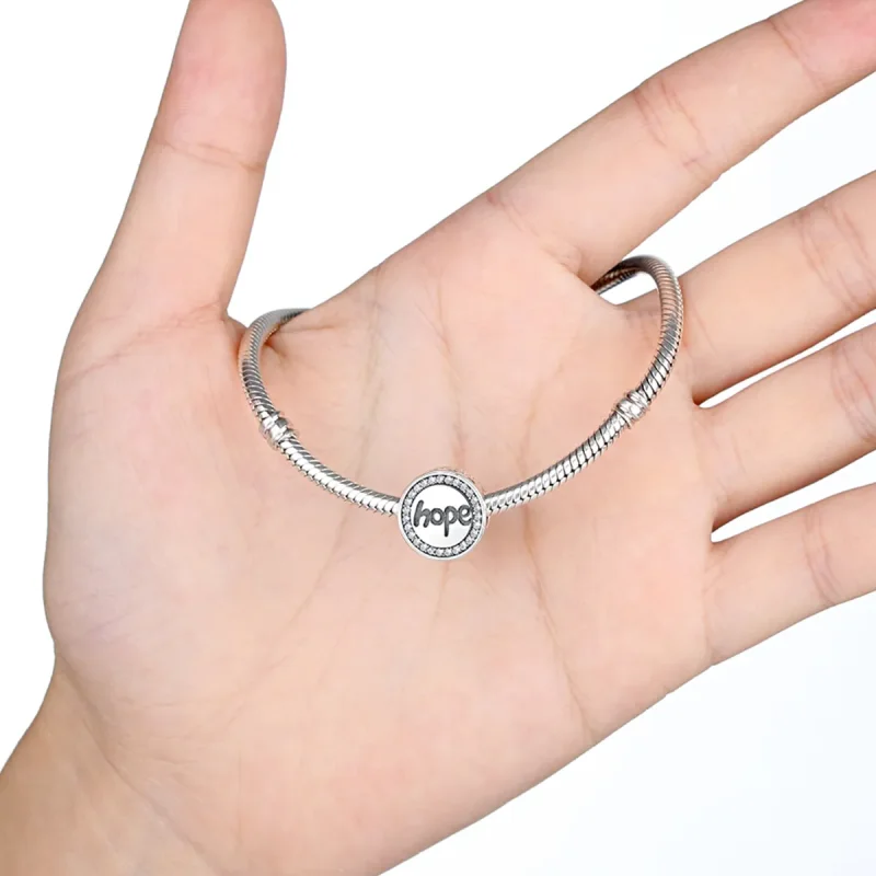 (kép) PANDORA típusú remél charm - SCC088 - Megtekintés 3