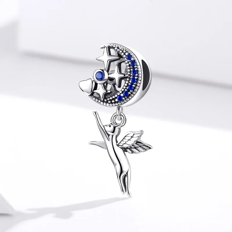 (kép) PANDORA típusú repülő macska charm - SCC1551 - Megtekintés 3