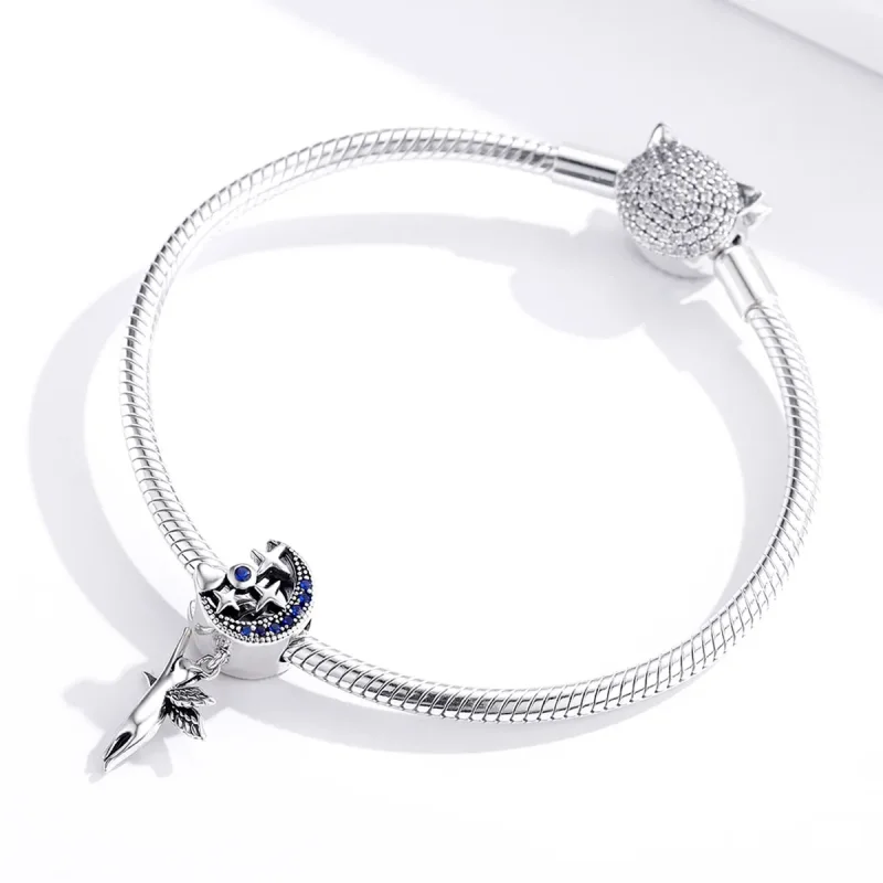 (kép) PANDORA típusú repülő macska charm - SCC1551 - Megtekintés 4