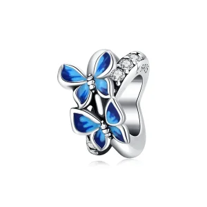 PANDORA típusú repülő pillangók charm - SCC1731 (kép) PANDORA típusú repülő pillangók charm - SCC1731