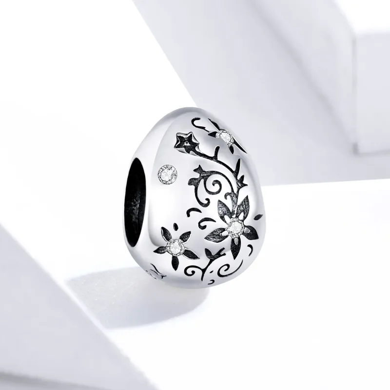 (kép) PANDORA típusú retro húsvéti tojás charm - SCC1466 - Megtekintés 2