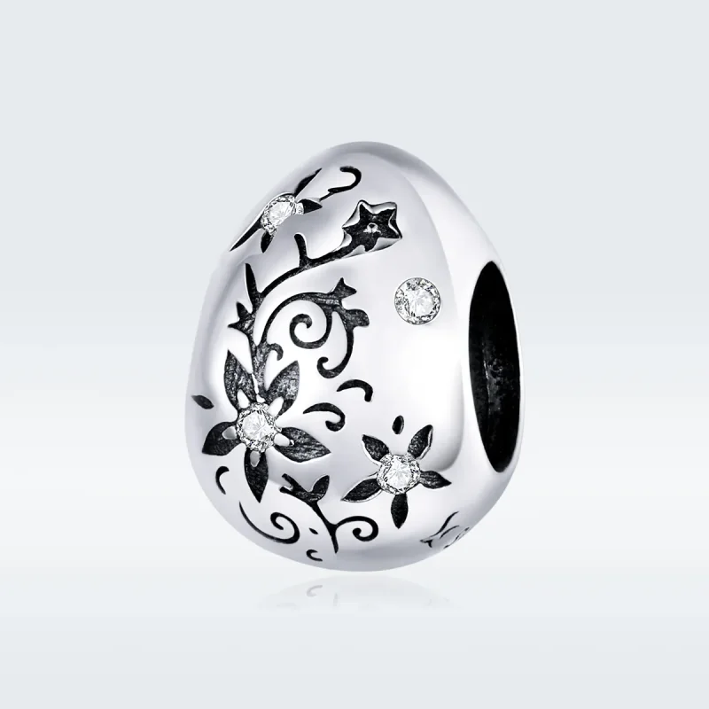 (kép) PANDORA típusú retro húsvéti tojás charm - SCC1466 - Megtekintés 5