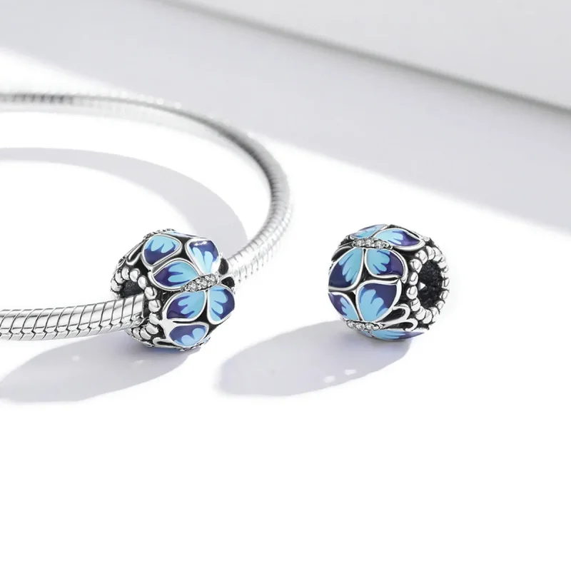(kép) PANDORA típusú Retro pillangó Charm - SCC1977 - Megtekintés 4