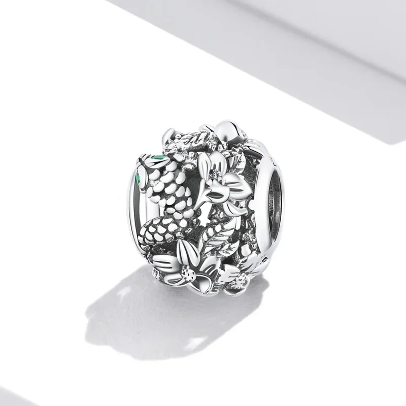 (kép) PANDORA típusú Retro Szellemkígyó Charm - SCC2135 - Megtekintés 2