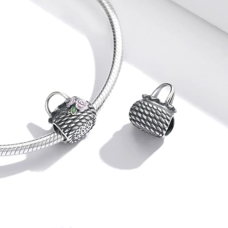 (kép) PANDORA típusú Retro táskák Charm - SCC1902 - Megtekintés 4