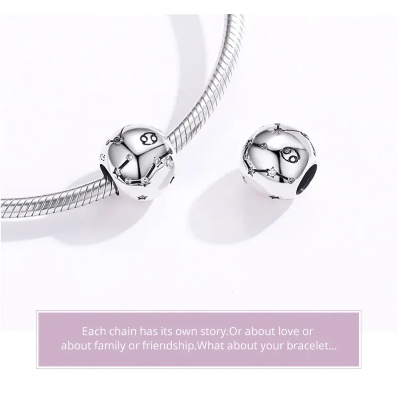 (kép) PANDORA típusú rák charm - SCC1218-4 - Megtekintés 5