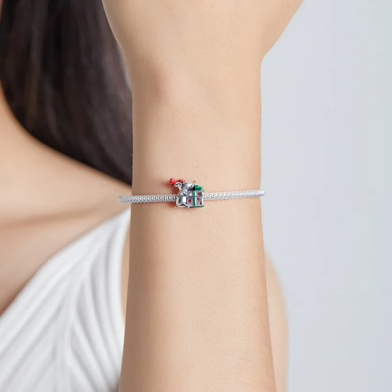 (kép) PANDORA típusú Rénszarvasok ajándékozása Charm - BSC540 - Megtekintés 5