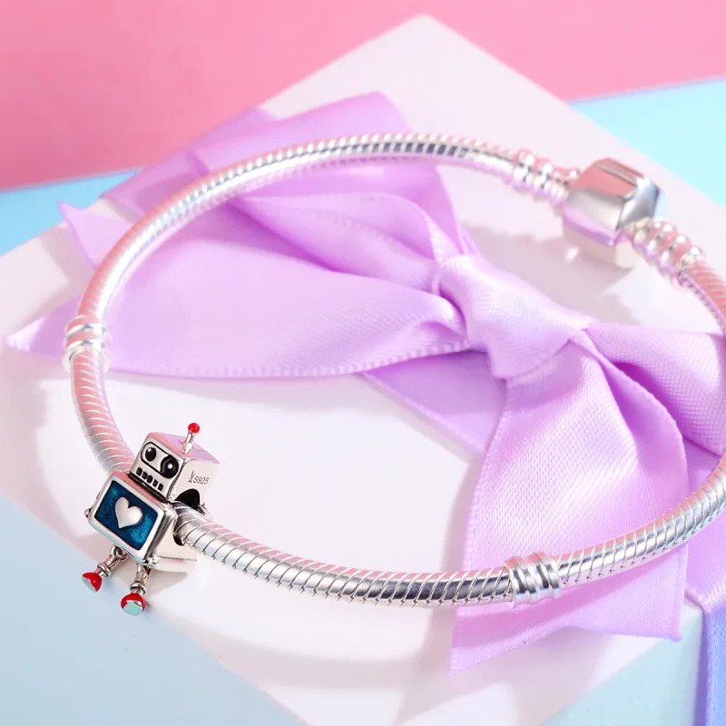 (kép) PANDORA típusú robot charm - SCC346 - Megtekintés 4