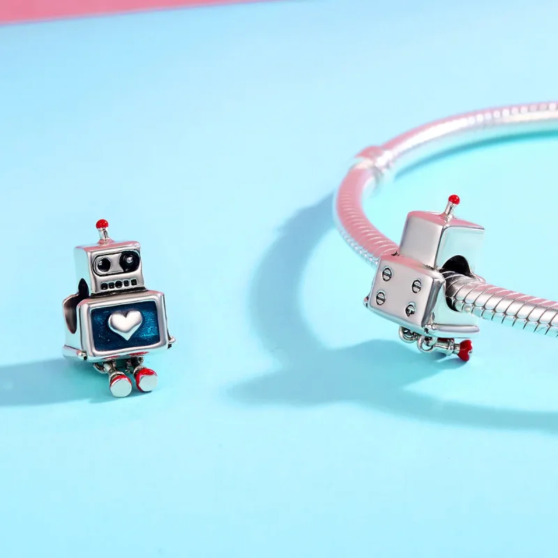 (kép) PANDORA típusú robot charm - SCC346 - Megtekintés 5