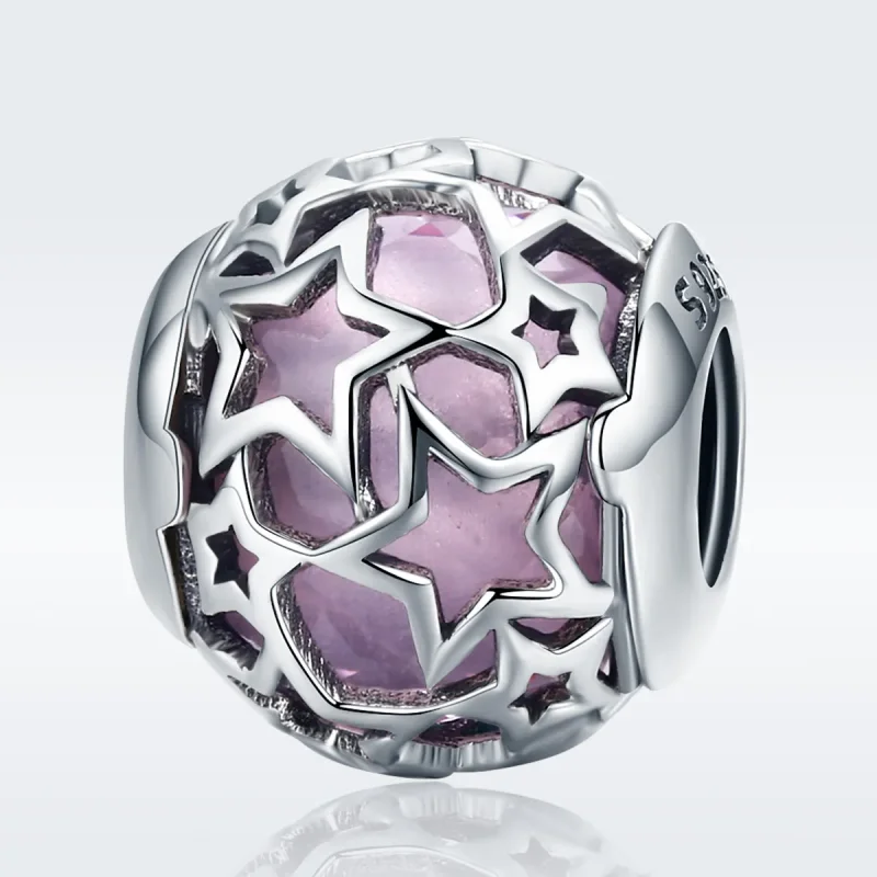 (kép) PANDORA típusú romantikus csillagok charm - SCC510 - Megtekintés 2