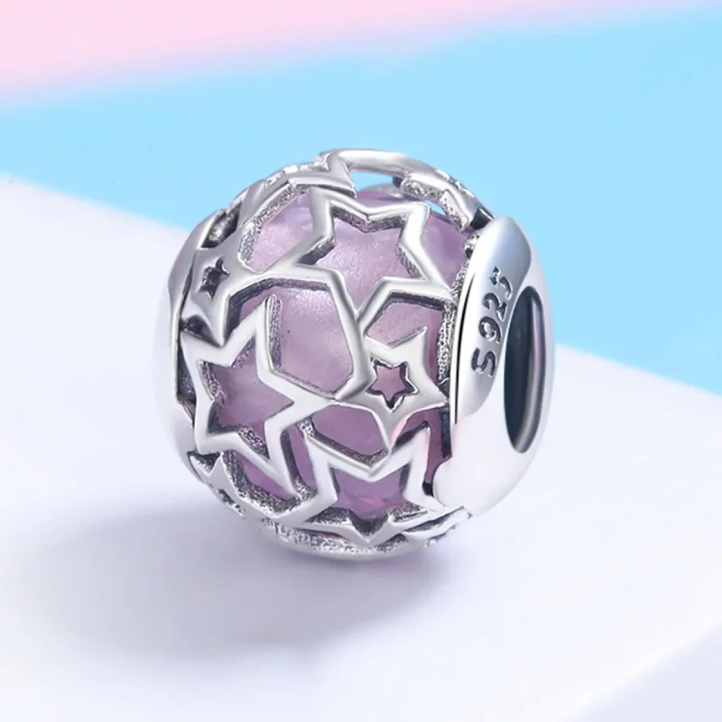 (kép) PANDORA típusú romantikus csillagok charm - SCC510 - Megtekintés 3
