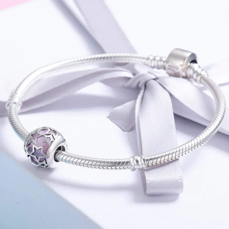(kép) PANDORA típusú romantikus csillagok charm - SCC510 - Megtekintés 4