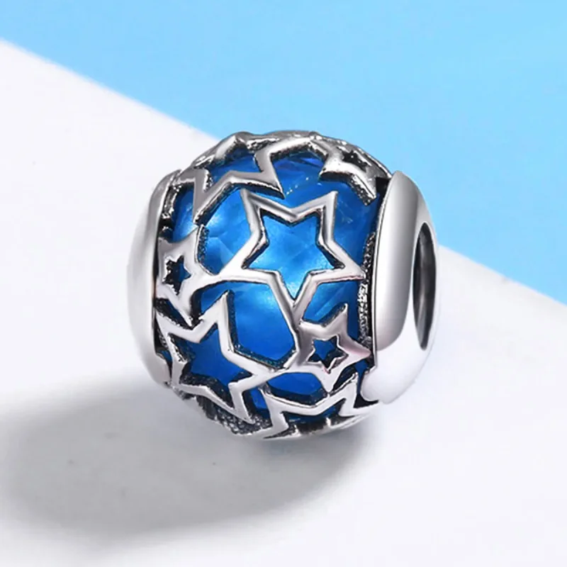 (kép) PANDORA típusú romantikus csillagok charm - SCC511 - Megtekintés 3