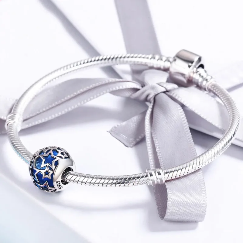 (kép) PANDORA típusú romantikus csillagok charm - SCC511 - Megtekintés 4