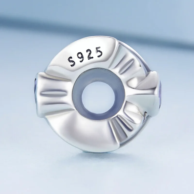 (kép) PANDORA típusú Őrző szív spacer charm - BSC677 - Megtekintés 3