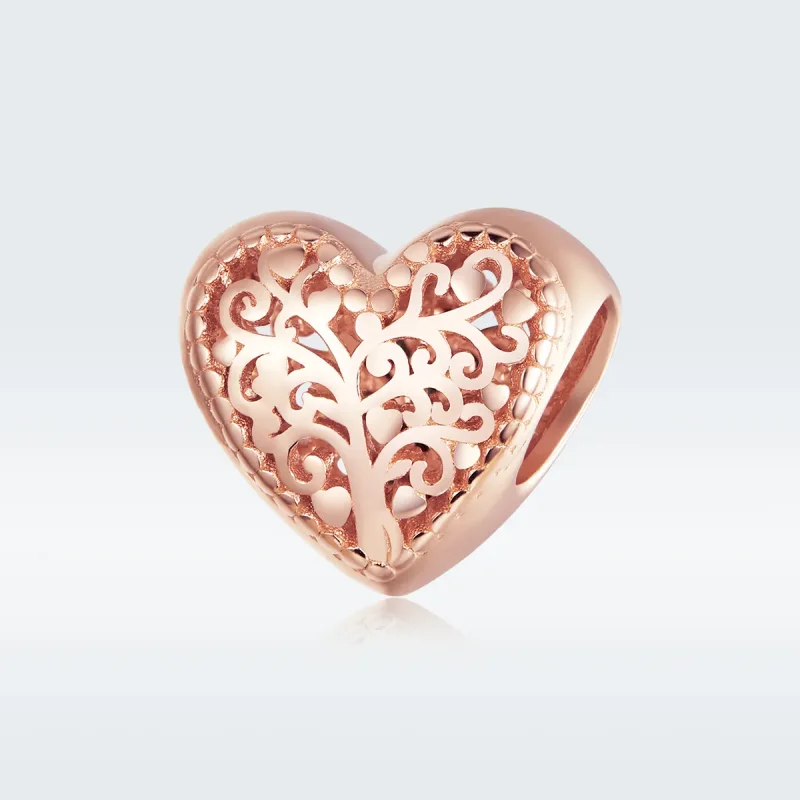(kép) PANDORA típusú rózsa családfa charm - BSC215 - Megtekintés 5