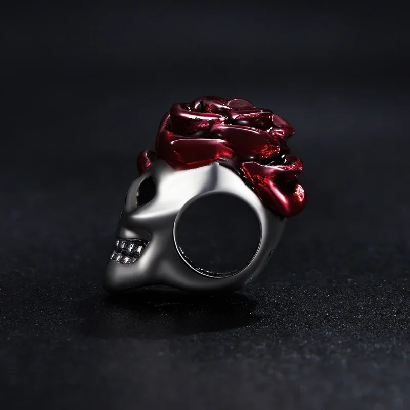 (kép) PANDORA típusú Rózsa koponya Charm - SCC2403 - Megtekintés 3