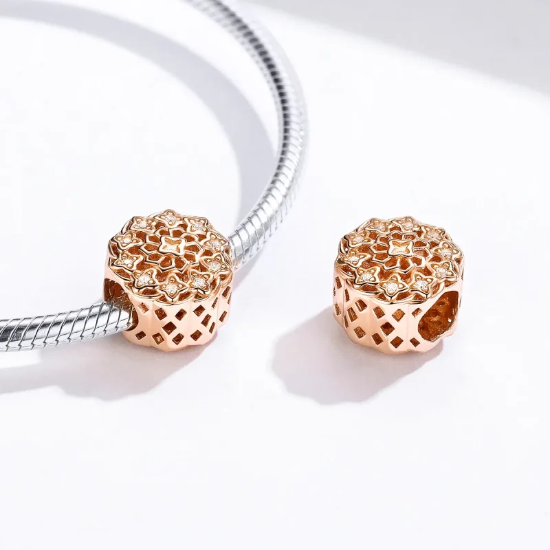 (kép) PANDORA típusú rózsaablak charm - SCC1279 - Megtekintés 4